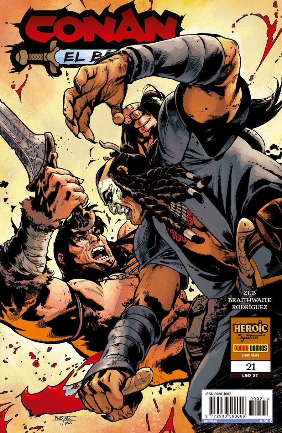 Conan el Bárbaro 21 | N1226-PAN09 | Doug Braithwaite, Jim Zub | Terra de Còmic - Tu tienda de cómics online especializada en cómics, manga y merchandising