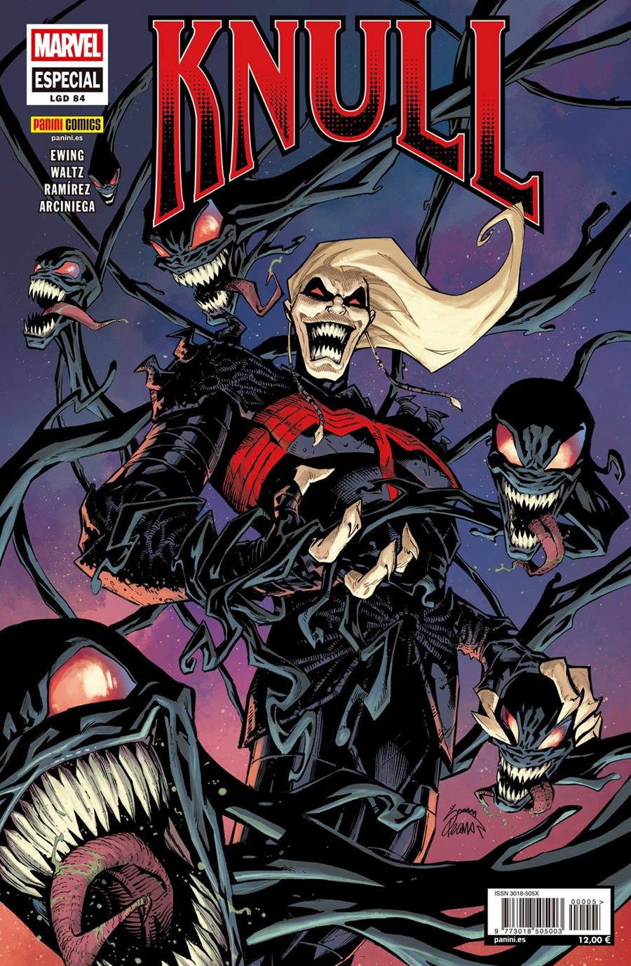 Knull | N0826-PAN25 | Juanan Ramírez, Al Ewing, Tom Waltz | Terra de Còmic - Tu tienda de cómics online especializada en cómics, manga y merchandising