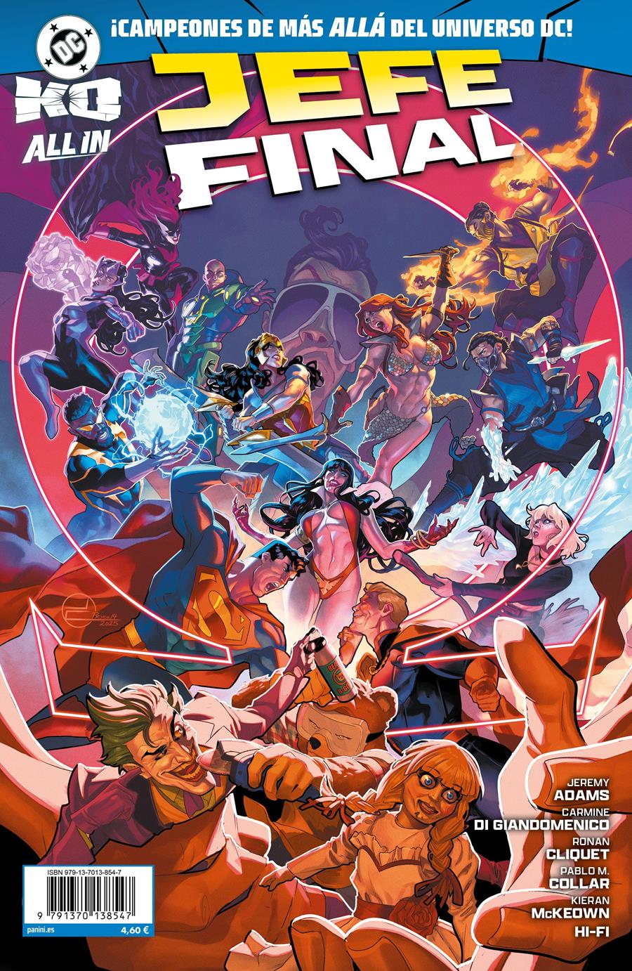 DC K.O. Jefe final | N0726-PAN14 | Carmine Di Giandomenico, Jeremy Adams, Pablo M. Collar, Kieran McKeown, Ronan Cliquet | Terra de Còmic - Tu tienda de cómics online especializada en cómics, manga y merchandising
