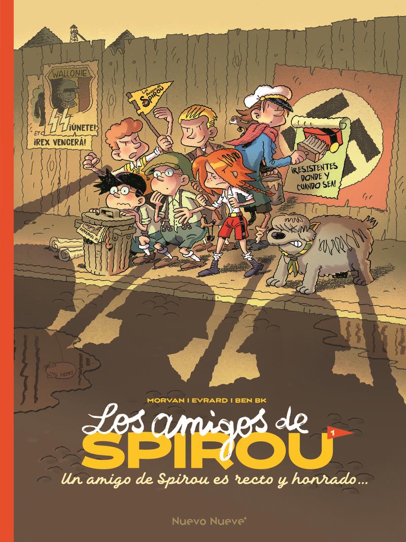 Los amigos de Spirou | N1023-OTED04 | Benooit Bekaert ,David Evrard, Jean-David Morvan | Terra de Còmic - Tu tienda de cómics online especializada en cómics, manga y merchandising