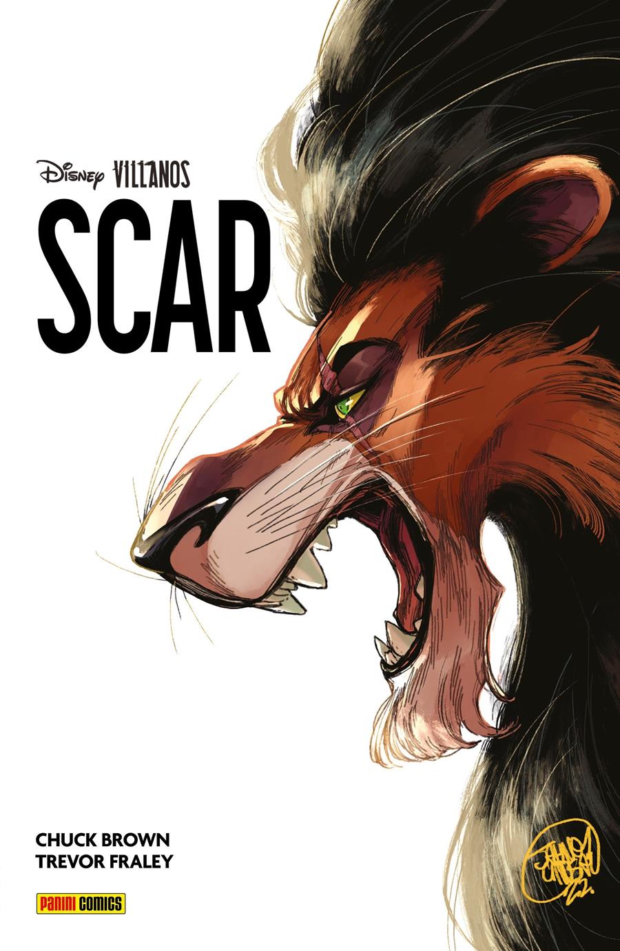 Disney Villanos: Scar | N1126-PAN56 | Trevor Fraley, Chuck Brown | Terra de Còmic - Tu tienda de cómics online especializada en cómics, manga y merchandising