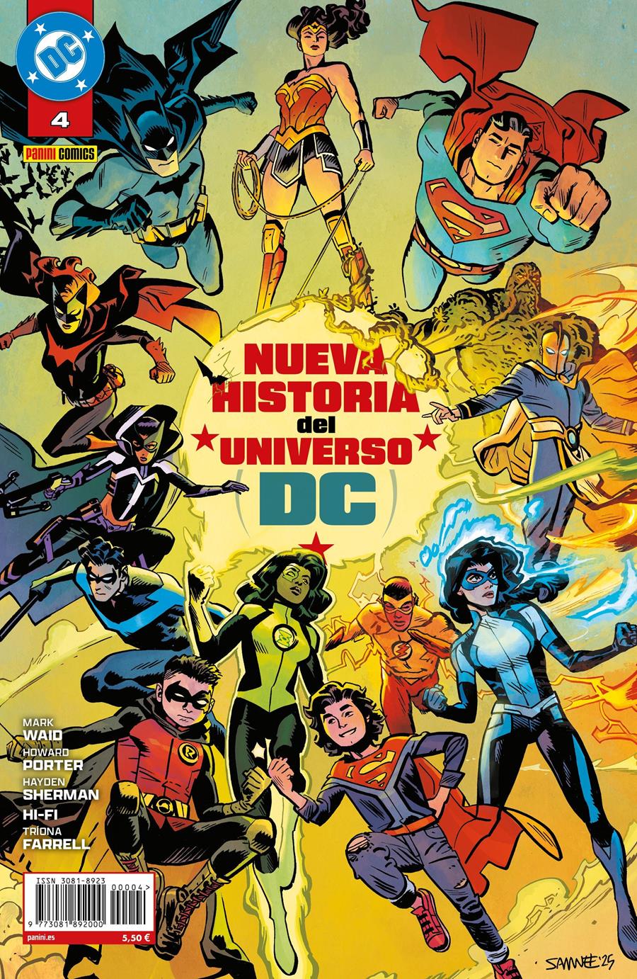 Nueva Historia del Universo DC 4 | N0426-PAN11 | Dan Jurgens, Hayden Sherman, Howard Porter, Mark Waid | Terra de Còmic - Tu tienda de cómics online especializada en cómics, manga y merchandising