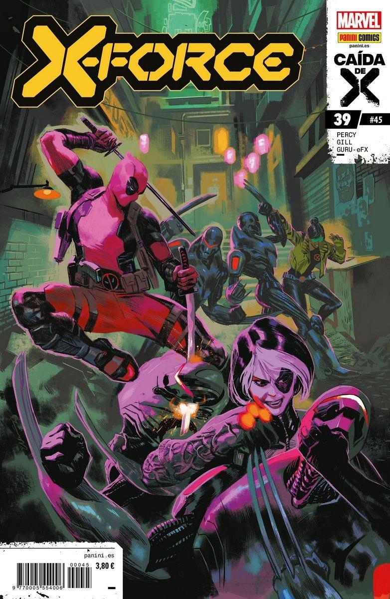 X-Force 39 | N1223-PAN66 | Robert Gill, Benjamin Percy | Terra de Còmic - Tu tienda de cómics online especializada en cómics, manga y merchandising