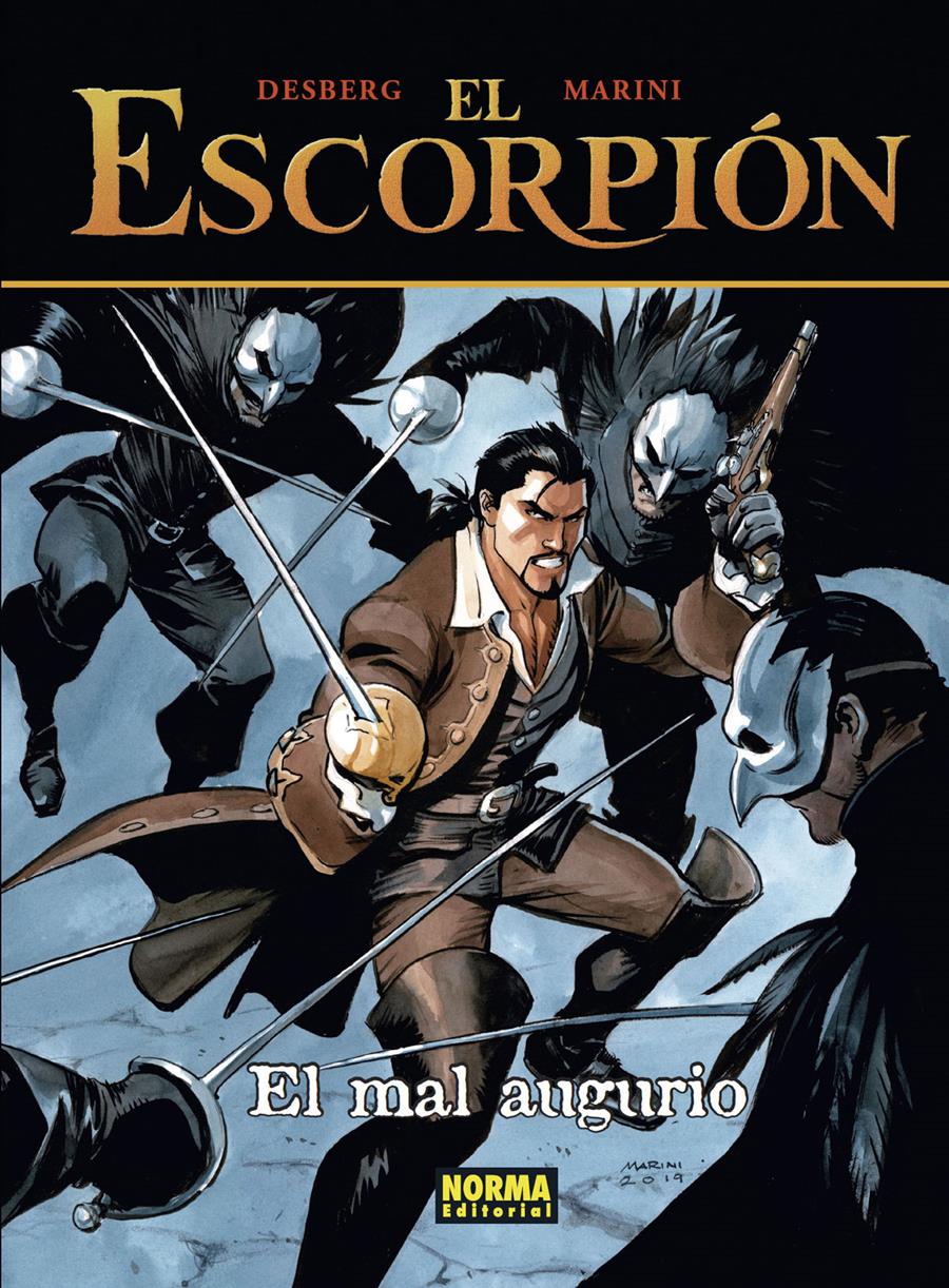 El escorpion 12. El mal augurio. Cartoné | N1120-NOR06 | Desberg, Marini | Terra de Còmic - Tu tienda de cómics online especializada en cómics, manga y merchandising