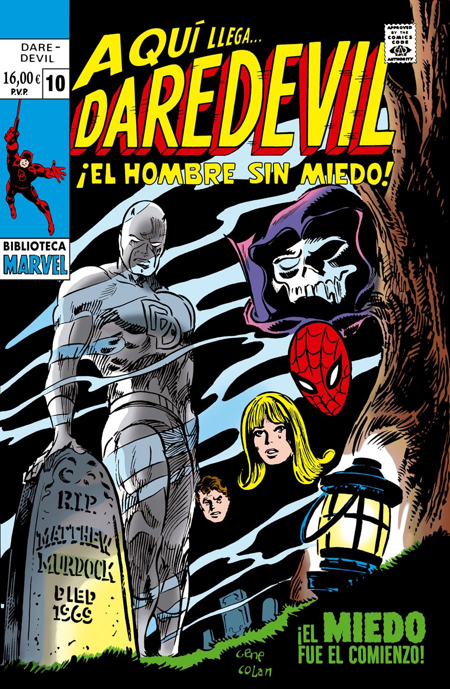 Biblioteca Marvel 124. Daredevil 10 | N0526-PAN48 | Roy Thomas, Stan Lee, Barry Smith, Gene Colan | Terra de Còmic - Tu tienda de cómics online especializada en cómics, manga y merchandising