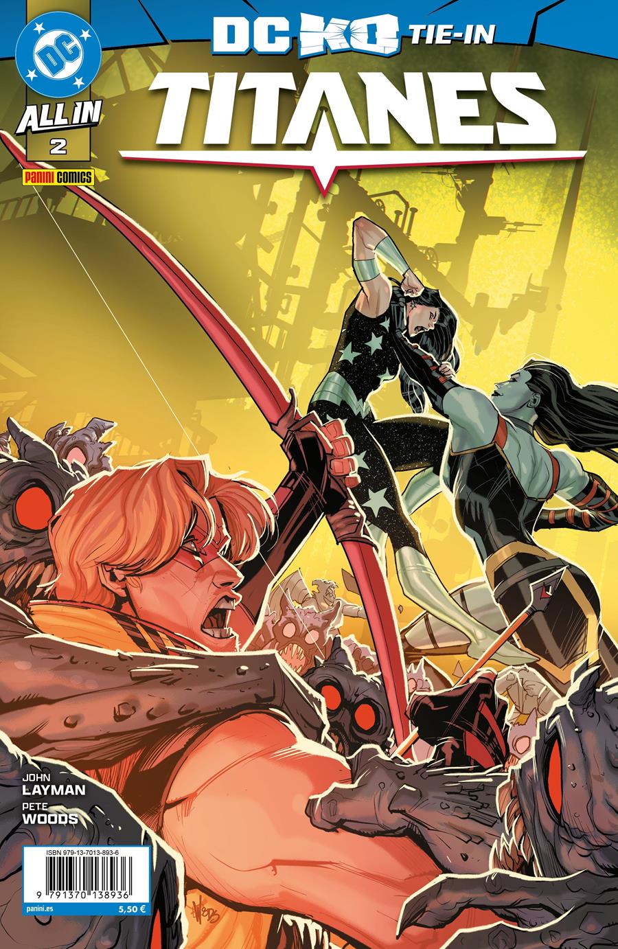DC K.O. Titanes 2 | N0726-PAN16 | John Layman, Pete Woods | Terra de Còmic - Tu tienda de cómics online especializada en cómics, manga y merchandising