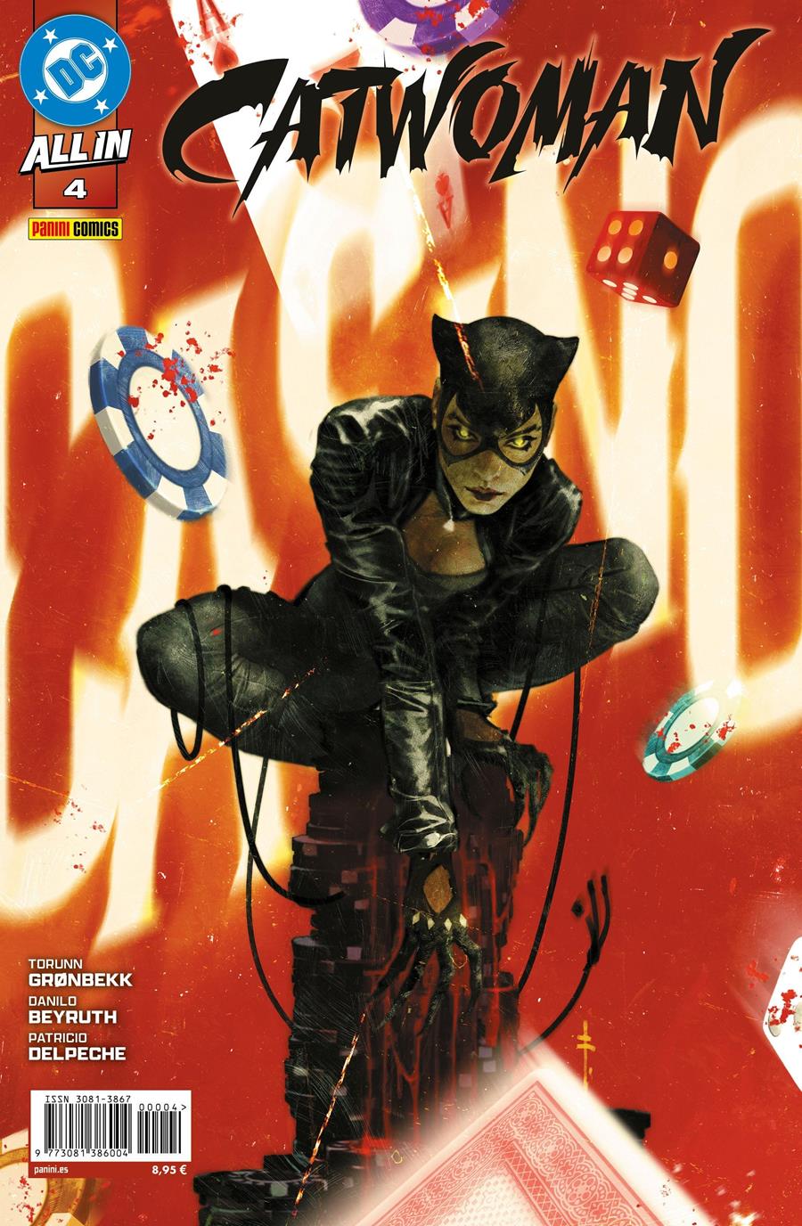 All In Catwoman 4 | N0326-PAN42 | Danilo Beyruth, Patricio Delpeche, Torunn Grønbekk | Terra de Còmic - Tu tienda de cómics online especializada en cómics, manga y merchandising