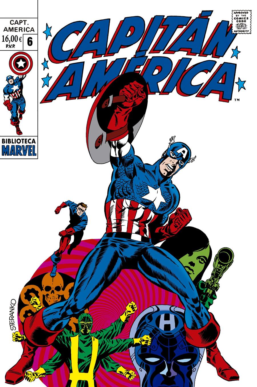 Biblioteca Marvel. Capitán América 6 | N0226-PAN31 | Varios Autores | Terra de Còmic - Tu tienda de cómics online especializada en cómics, manga y merchandising