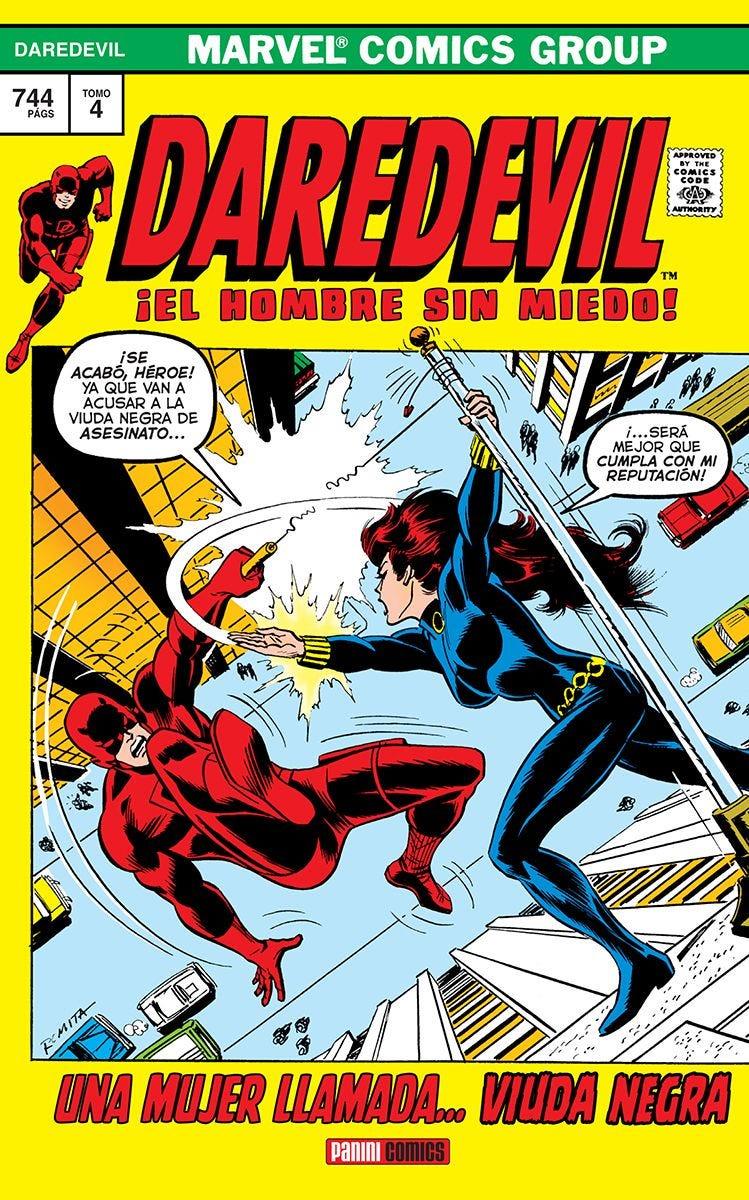 Marvel Gold. Daredevil 4. Una mujer llamada... Viuda Negra | N0524-PAN23 | Steve Englehart, Gerry Conway, Chris Claremont, Alan Weiss, Syd Shores, Barry Smith, Don Heck, Gene Colan, Rich Buckler, Steve Gerber | Terra de Còmic - Tu tienda de cómics online especializada en cómics, manga y merchandising