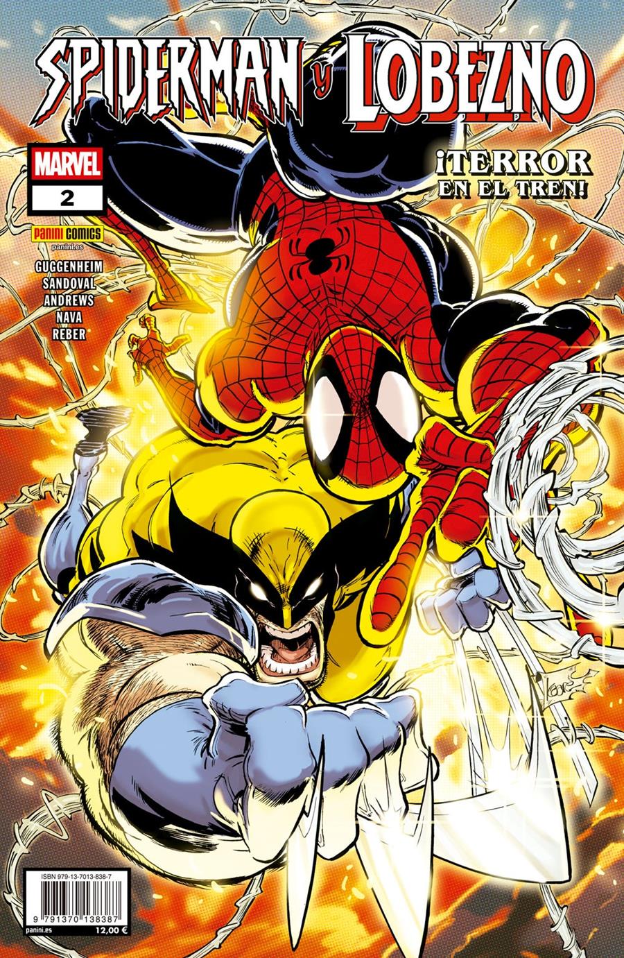 Spiderman y Lobezno 2 | N0726-PAN37 | Gerardo Sandoval, Kaare Andrews, Marc Guggenheim | Terra de Còmic - Tu tienda de cómics online especializada en cómics, manga y merchandising