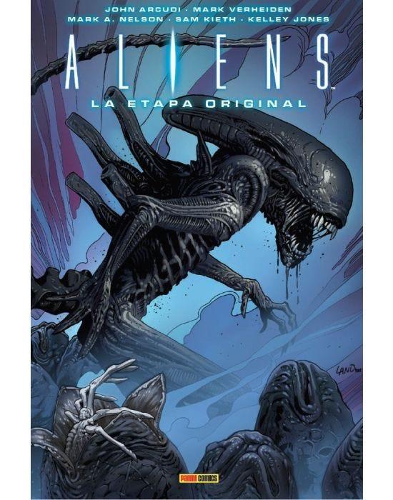 Marvel Omnibus. Aliens: La etapa original 1 | N1222-PAN04 | Mark Verheiden, Denis Beauvais, Paul Guinan, Anina Bennett, Mike Richardson, Damon Willis, Jerry Prosser, Dave Dorman, Jim Somerville, Steven Grant, Simon Bisley, Steve Bissette, Sam Kieth, Mark Nelson, Kelley Jones, John Arcudi | Terra de Còmic - Tu tienda de cómics online especializada en cómics, manga y merchandising
