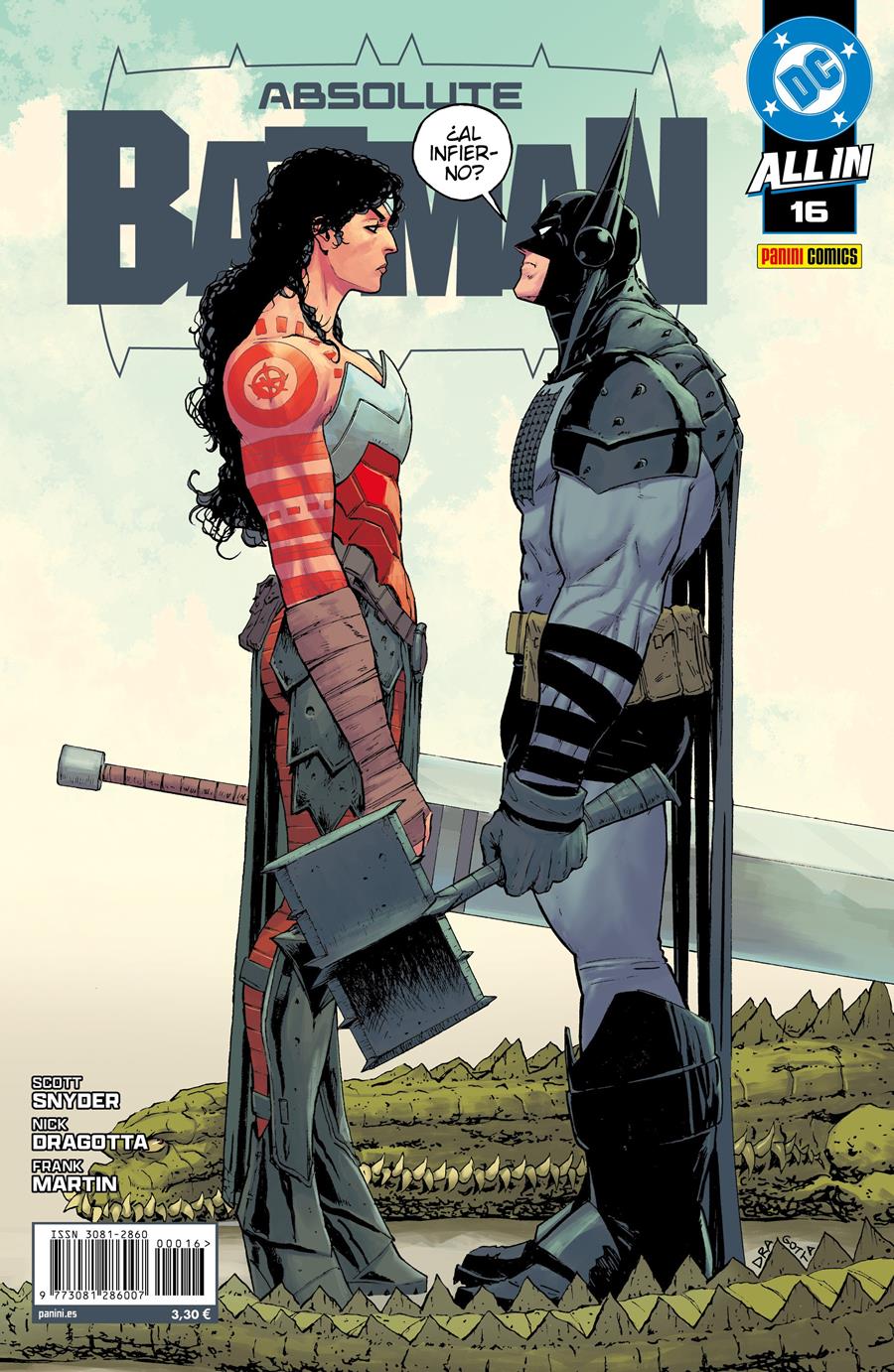 Absolute Batman 16 | N0726-PAN25 | Nick Dragotta, Scott Snyder | Terra de Còmic - Tu tienda de cómics online especializada en cómics, manga y merchandising