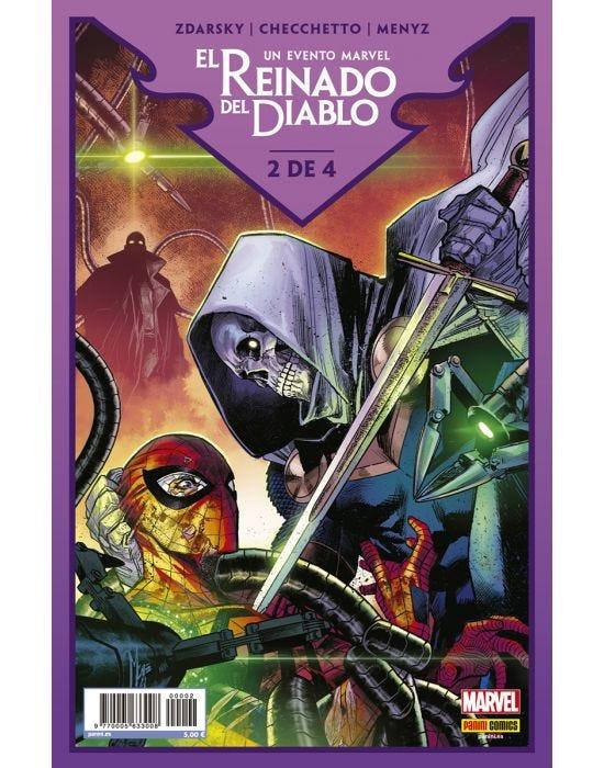El Reinado del Diablo 2 de 4 | N0522-PAN51 | Chip Zdarsky, Marco Checchetto | Terra de Còmic - Tu tienda de cómics online especializada en cómics, manga y merchandising