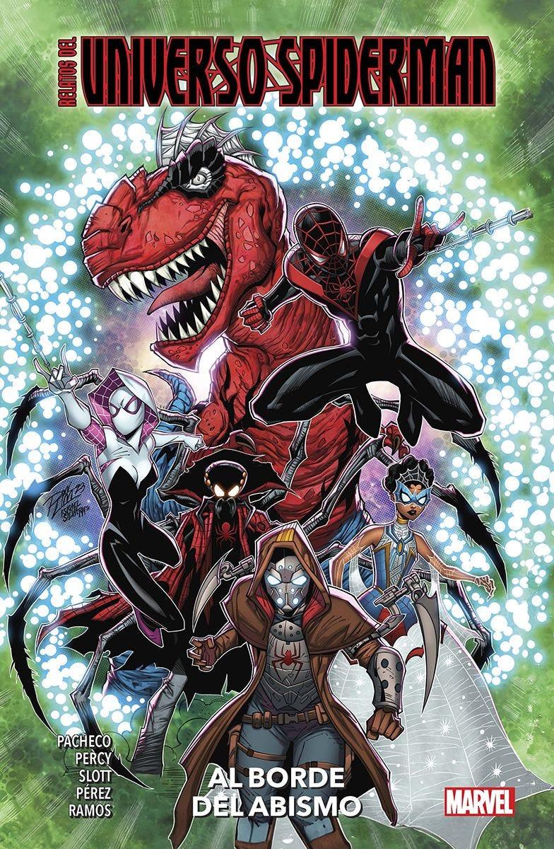 Relatos del Universo Spiderman. Al borde del abismo | N0824-PAN25 | David Betancourt, Zander Cannon, Julian Shaw, Dan Slott, Pere Pérez, David Hein, Marika Cresta, Luciano Vecchio, Humberto Ramos, Benjamin Percy, Guillermo Sanna, Karla Pacheco | Terra de Còmic - Tu tienda de cómics online especializada en cómics, manga y merchandising