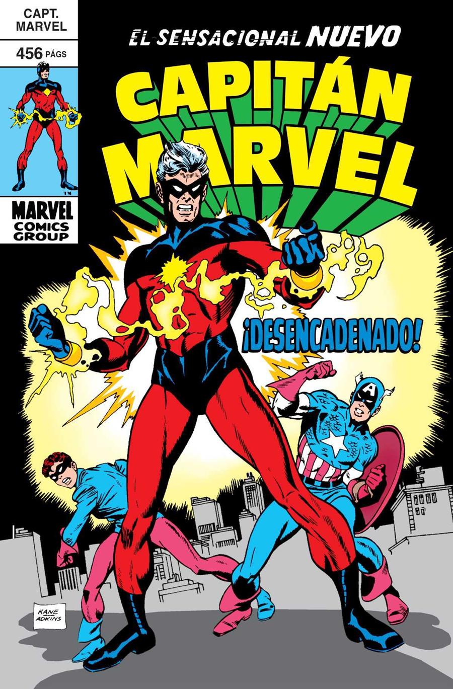 Marvel Limited Edition. Capitán Marvel 1. Desencadenado | N0123-PAN00 | Stan Lee, Arnold Drake, Roy Thomas, Gene Colan, Don Heck, Dick Ayers, Gary Friedrich, Marv Wolfman, Gil Kane y Wayne Boring | Terra de Còmic - Tu tienda de cómics online especializada en cómics, manga y merchandising