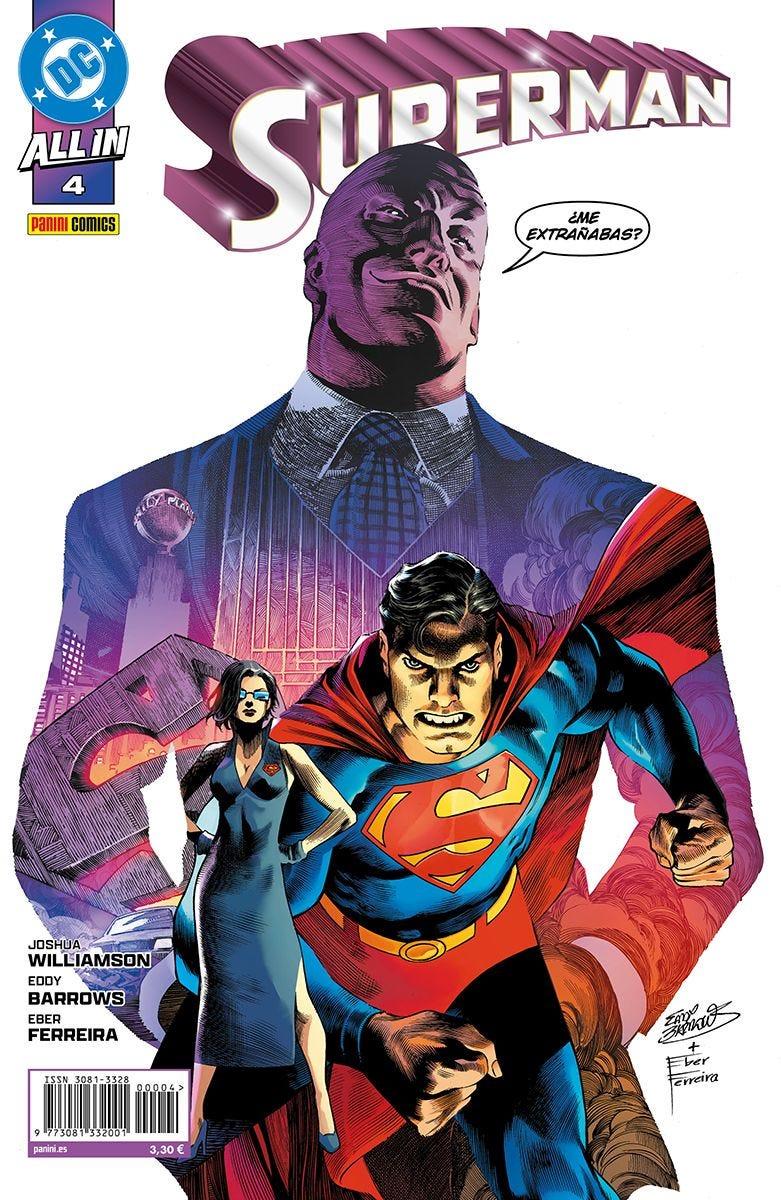 All In Superman 4 | N0825-PAN43 | Joshua Williamson, Eddy Barrows | Terra de Còmic - Tu tienda de cómics online especializada en cómics, manga y merchandising