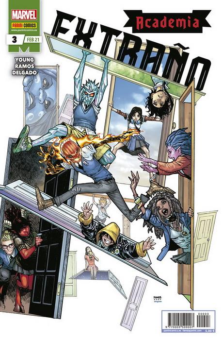 Academia Extraño 3 | N0221-PAN03 | Humberto Ramos, Skottie Young | Terra de Còmic - Tu tienda de cómics online especializada en cómics, manga y merchandising