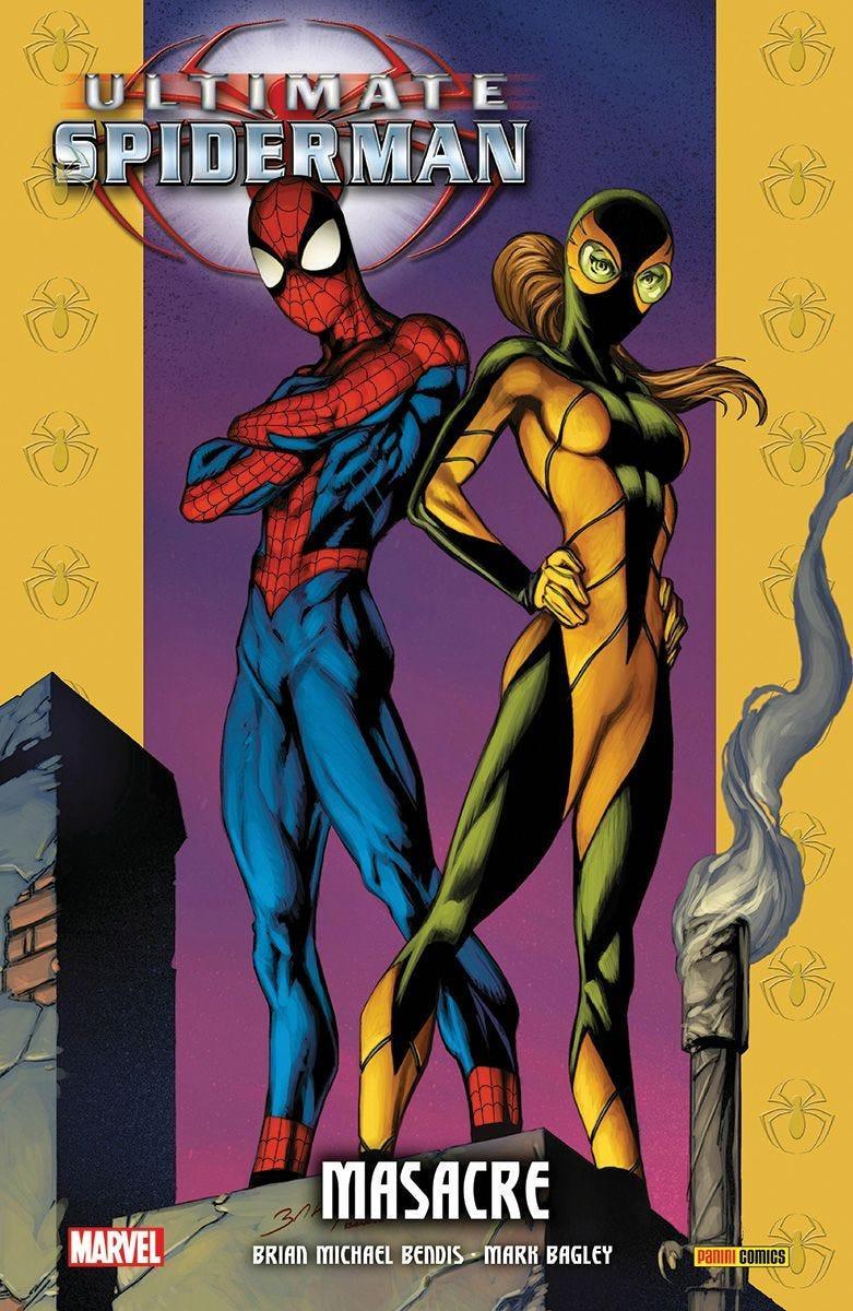 Ultimate Integral. Ultimate Spiderman 9. Masacre | N0123-PAN19 | Mark Brooks, Brian Michael Bendis, Mark Bagley | Terra de Còmic - Tu tienda de cómics online especializada en cómics, manga y merchandising