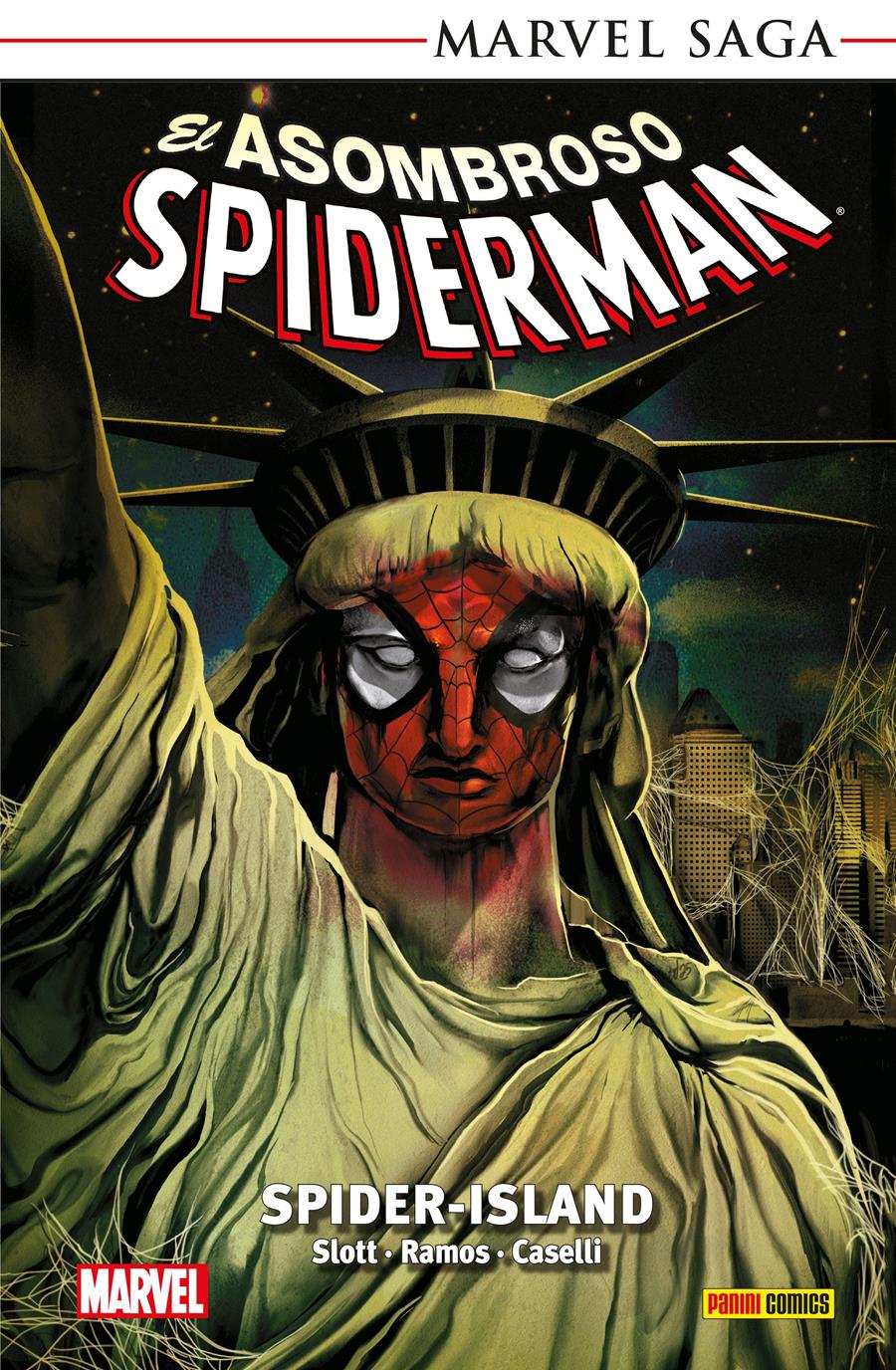 Marvel Saga TPB. El Asombroso Spiderman 34 | N0726-PAN53 | Dan Slott, Humberto Ramos, Stefano Caselli | Terra de Còmic - Tu tienda de cómics online especializada en cómics, manga y merchandising