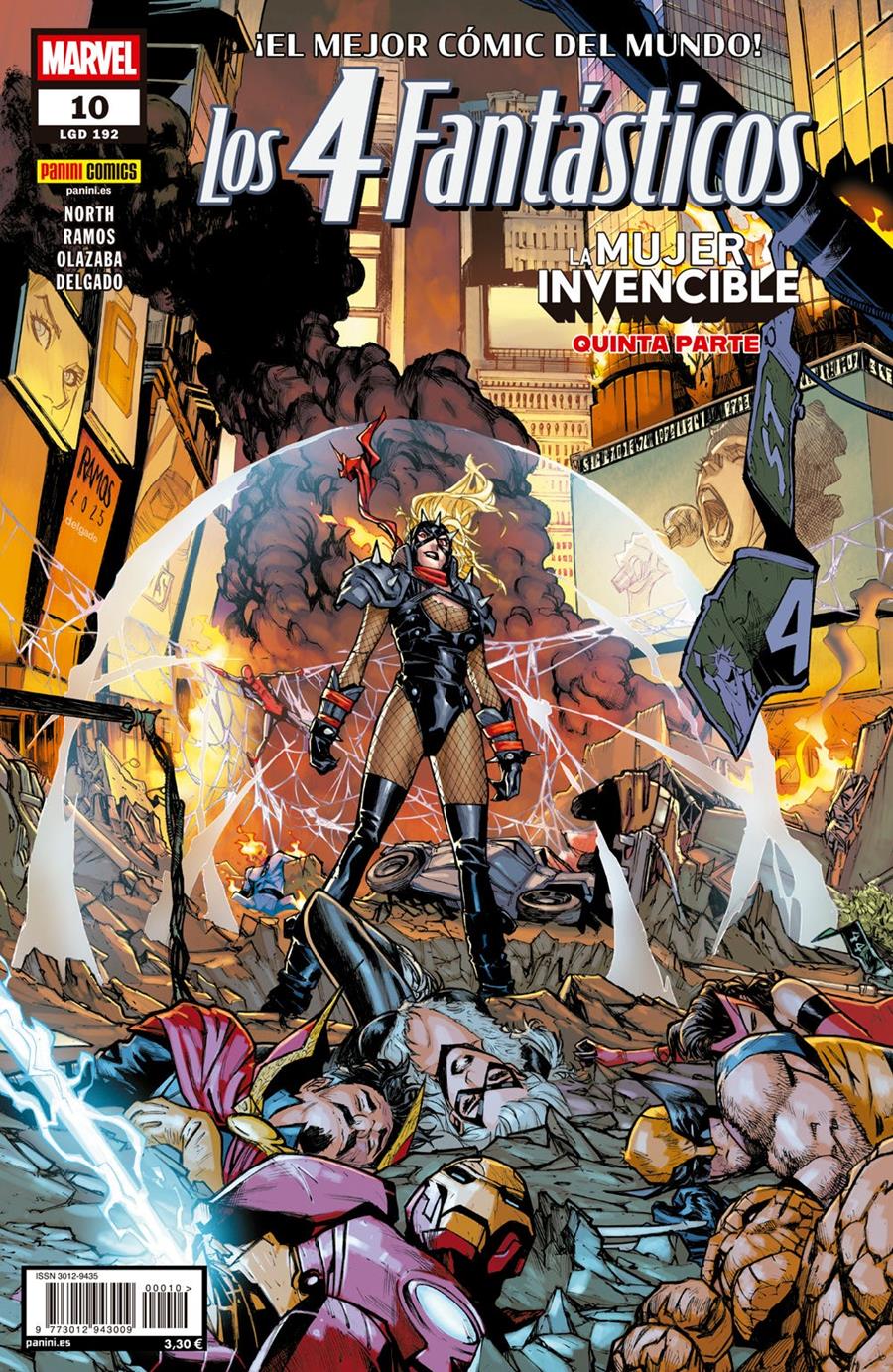 Los 4 Fantásticos 10 | N0826-PAN31 | Ryan North, Humberto Ramos | Terra de Còmic - Tu tienda de cómics online especializada en cómics, manga y merchandising