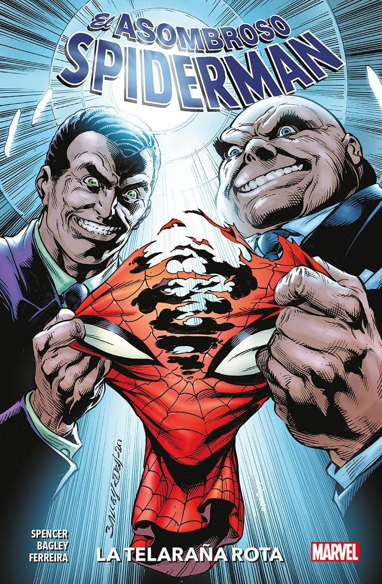 Marvel Premiere. El Asombroso Spiderman 14. La telaraña rota | N0224-PAN32 | Nick Spencer, Marcelo Ferreira, Mark Bagley | Terra de Còmic - Tu tienda de cómics online especializada en cómics, manga y merchandising
