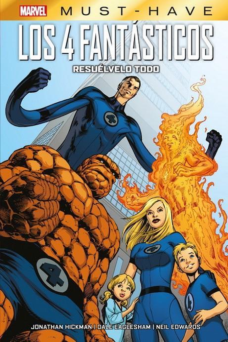 Marvel Must-Have. Los 4 Fantásticos: Resuélvelo todo | N0521-PAN31 | Neil Edwards, Jonathan Hickman, Dale Eaglesham | Terra de Còmic - Tu tienda de cómics online especializada en cómics, manga y merchandising