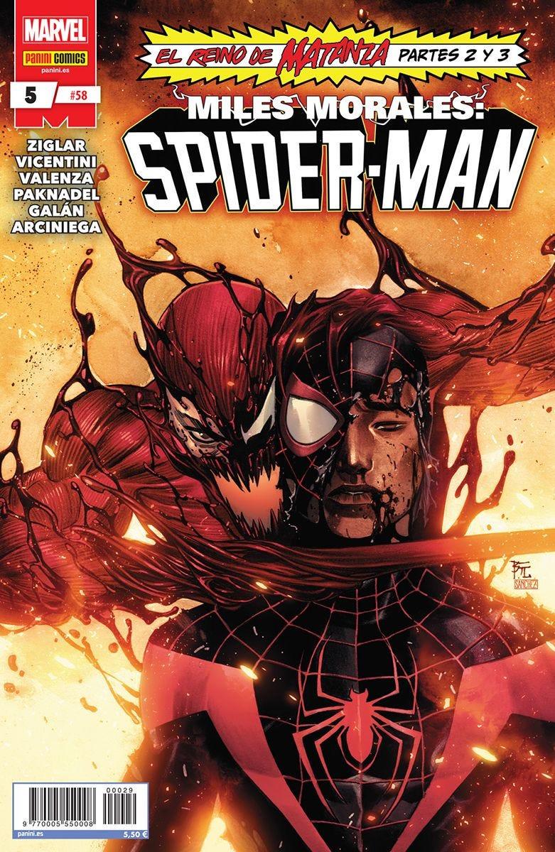Miles Morales: Spider-Man 5 | N0923-PAN63 | Cody Ziglar, Francesco Manna, Federico Vicentini, Alex Paknadel | Terra de Còmic - Tu tienda de cómics online especializada en cómics, manga y merchandising