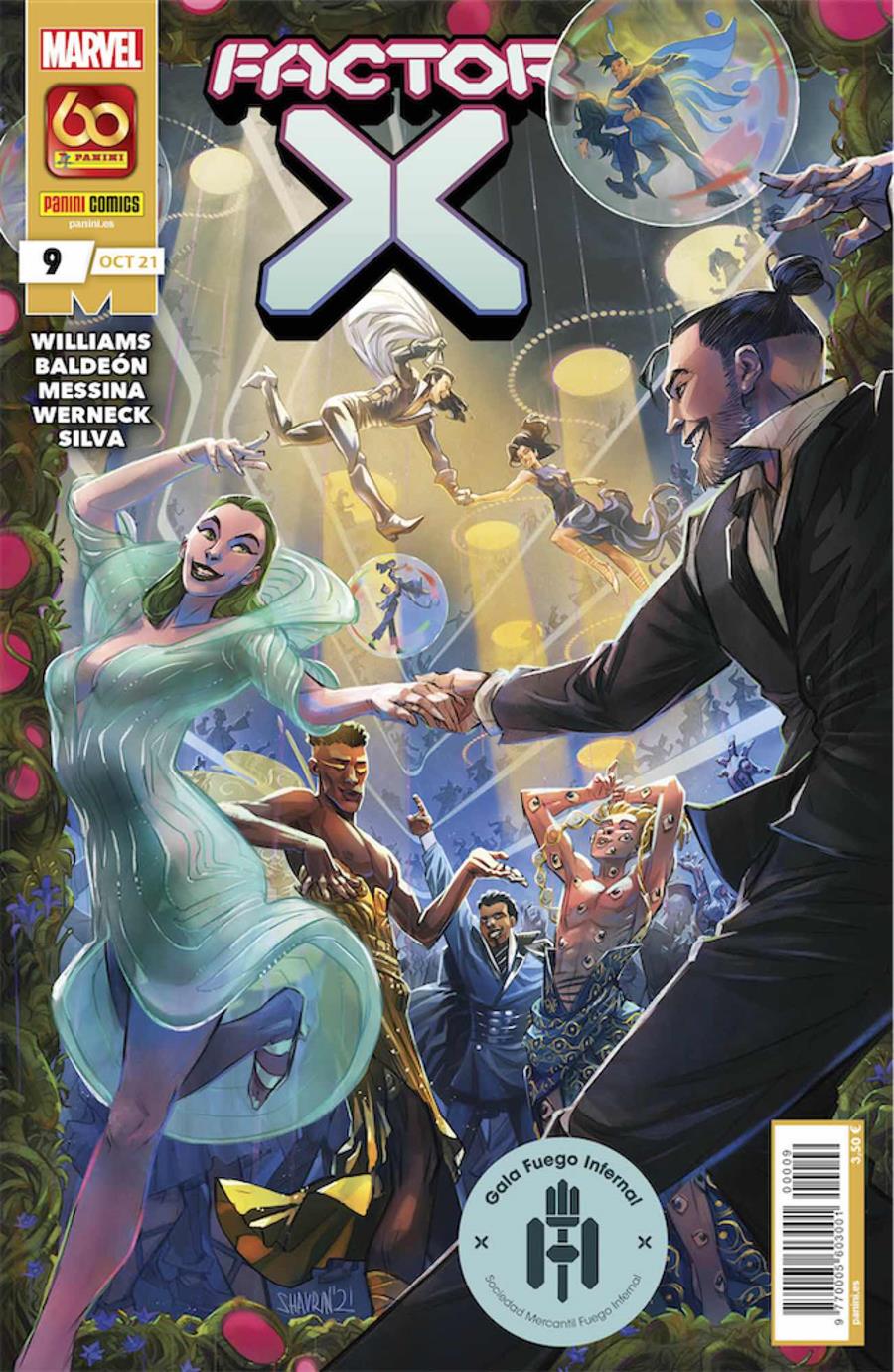 Factor-X 9 | N1021-PAN25 | David Baldeon, Leah Williams | Terra de Còmic - Tu tienda de cómics online especializada en cómics, manga y merchandising