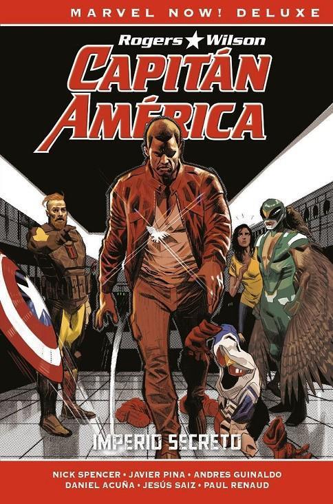 Marvel Now! Deluxe. Capitán América de Nick Spencer 4. Imperio Secreto | N0322-PAN04 | Nick Spencer, Daniel Acuña, Jesús Saiz, Ramón Bachs, Yildiray Çinar, Ro Stein, Andrés Guinaldo, Paul Renaud, Kevin Libranda, Jon Malin, Donny Cates, Joe Bennett, Javier Pina, Sean Izaakse | Terra de Còmic - Tu tienda de cómics online especializada en cómics, manga y merchandising