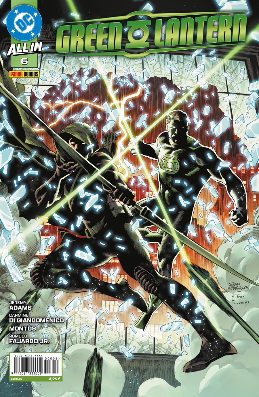All In Green Lantern 6 | N0826-PAN39 | Carmine Di Giandomenico, Jeremy Adams, Montos | Terra de Còmic - Tu tienda de cómics online especializada en cómics, manga y merchandising