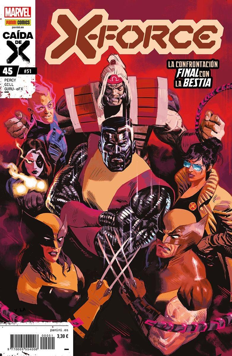 X-Force 45 | N0624-PAN55 | Robert Gill, Benjamin Percy | Terra de Còmic - Tu tienda de cómics online especializada en cómics, manga y merchandising