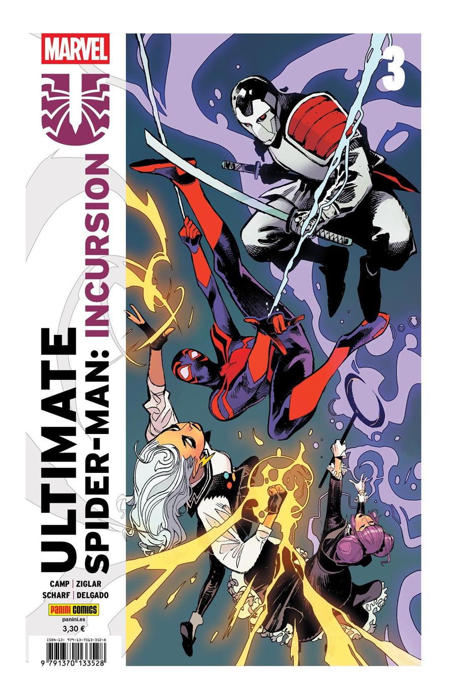 Ultimate Spider-Man: Incursión 3 de 5 | N1225-PAN49 | Cody Ziglar, Deniz Camp, Jonas Scharf | Terra de Còmic - Tu tienda de cómics online especializada en cómics, manga y merchandising