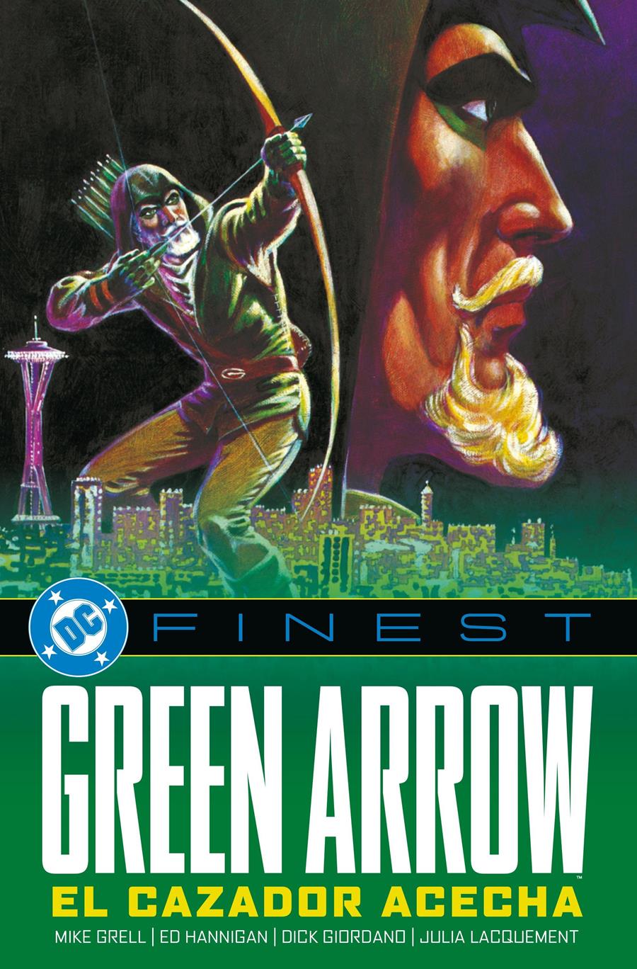 DC Finest. Green Arrow. El cazador acecha | N0126-PAN03 | Mike Grell, Ed Hannigan, Dick Giordano | Terra de Còmic - Tu tienda de cómics online especializada en cómics, manga y merchandising