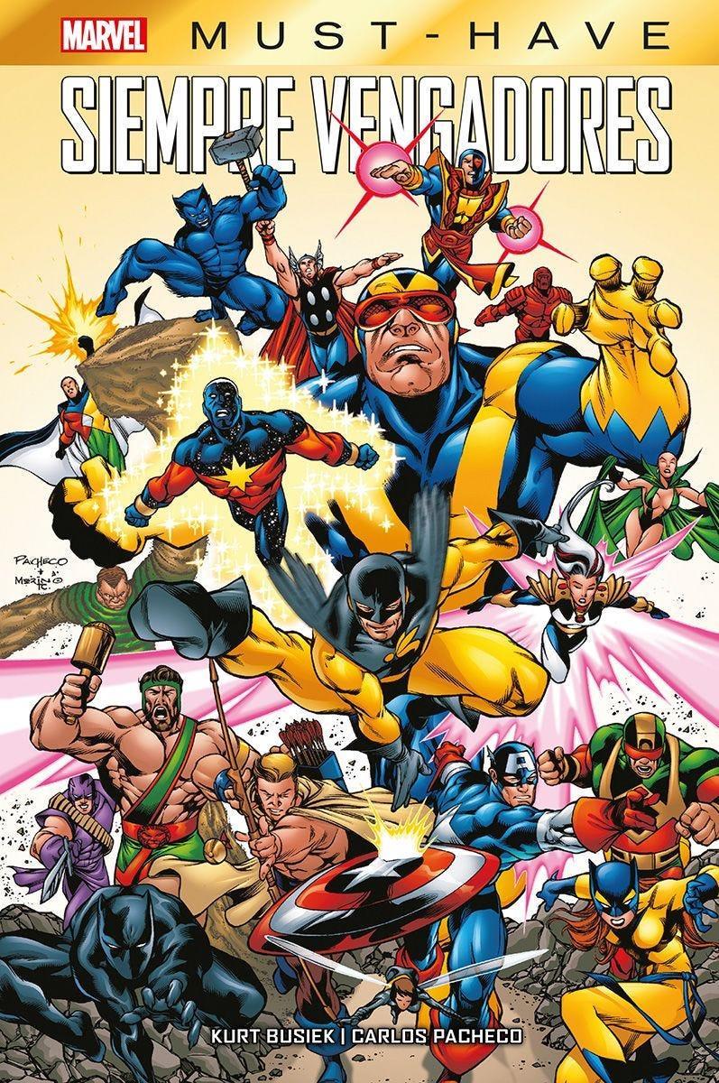 Marvel Must-Have. Siempre Vengadores | N0123-PAN28 | Kurt Busiek, Carlos Pacheco | Terra de Còmic - Tu tienda de cómics online especializada en cómics, manga y merchandising