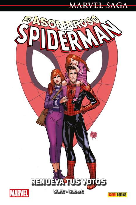 Marvel Saga. El Asombroso Spiderman 50. Renueva tus votos | N0321-PAN35 | Dan Slott, Adam Kubert | Terra de Còmic - Tu tienda de cómics online especializada en cómics, manga y merchandising