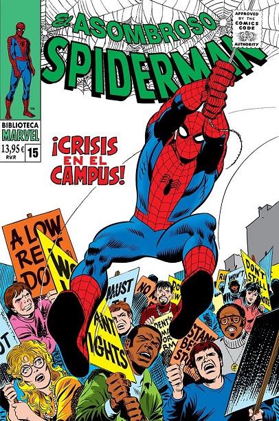 Biblioteca Marvel 109. El Asombroso Spiderman 15. 1968-69 | N1225-PAN22 | John Romita Sr, Stan Lee | Terra de Còmic - Tu tienda de cómics online especializada en cómics, manga y merchandising