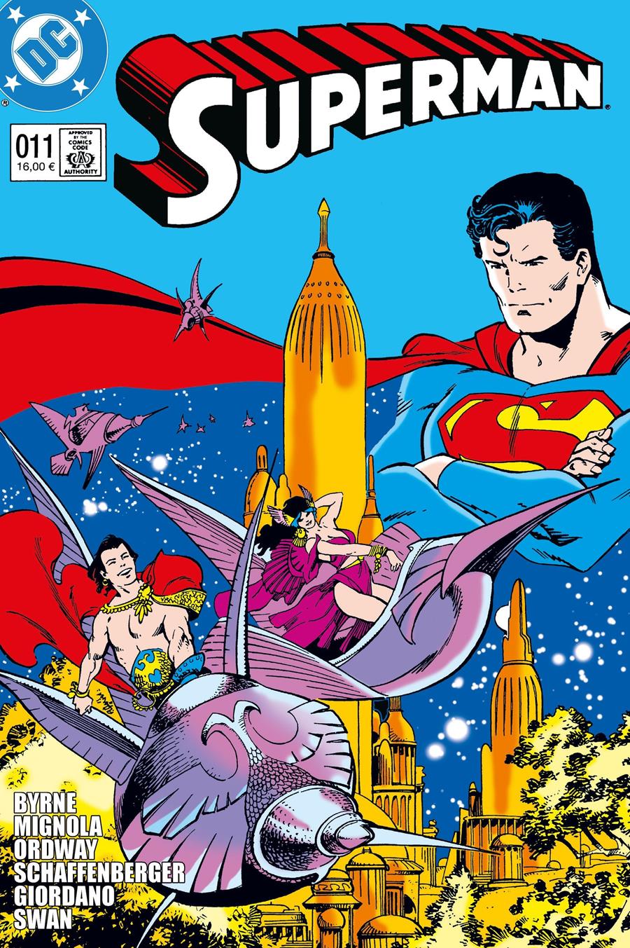 Biblioteca Superman 11 | N0426-PAN88 | George Pérez, Jerry Ordway, Mike Mignola, Kurt Schaffenberger, John Byrne, Dick Giordano, Curt Swan, Roger Stern | Terra de Còmic - Tu tienda de cómics online especializada en cómics, manga y merchandising