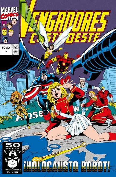 Marvel Limited Edition. Los Vengadores costa oeste 6 | N0326-PAN00 | Roy y Dann Thomas, Paul Ryan, Dave Ross y Herb Trimpe | Terra de Còmic - Tu tienda de cómics online especializada en cómics, manga y merchandising