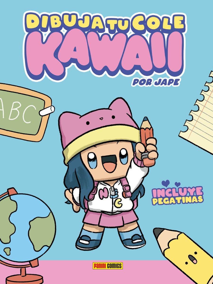 Dibuja tu cole Kawaii | N0324-PAN02 | José Antonio Pérez | Terra de Còmic - Tu tienda de cómics online especializada en cómics, manga y merchandising