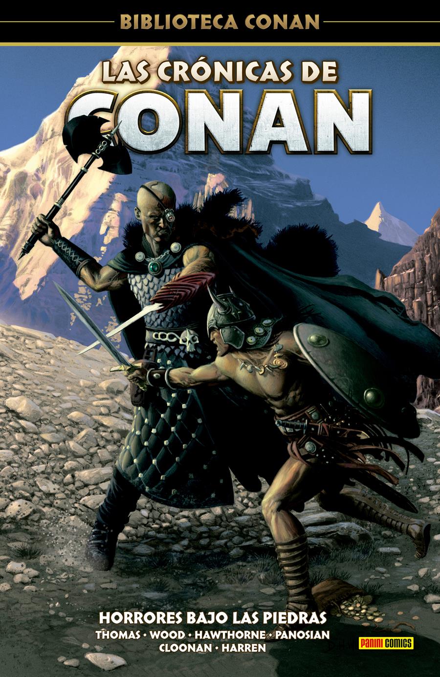 Biblioteca Conan. Las crónicas de Conan 5 | N0526-PAN69 | Roy Thoma, Dan Panosian, varios autores | Terra de Còmic - Tu tienda de cómics online especializada en cómics, manga y merchandising