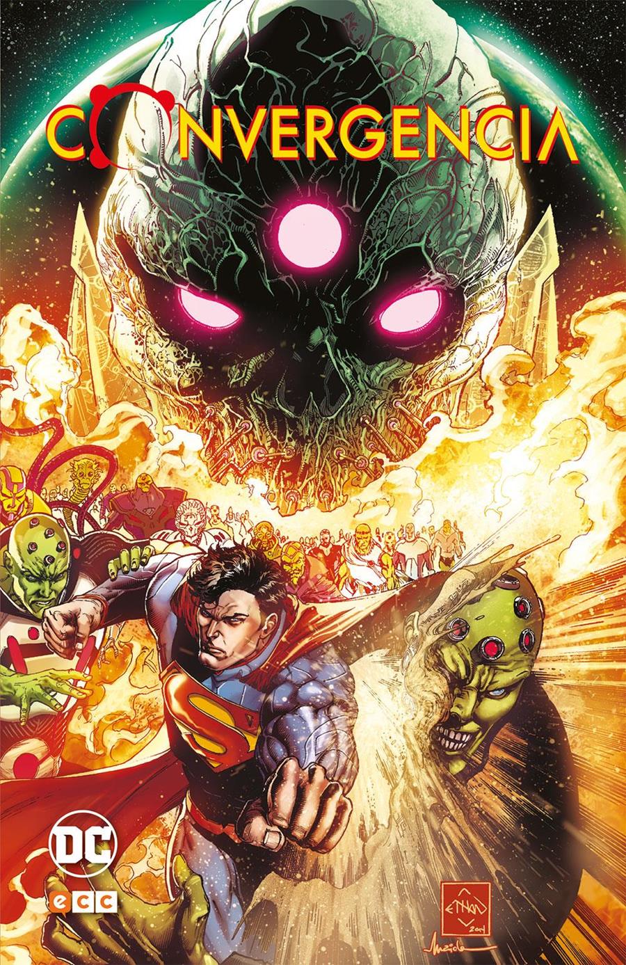 Convergencia | N1019-ECC23 | Dan Jurgens, Jeff King, Scott Lobdell, Aaron Lopresti, Andy Kubert, Carlo Pagulayan, Ed Benes, Eduardo Pansica, Ethan Van Sciver, Stephen Segovia | Terra de Còmic - Tu tienda de cómics online especializada en cómics, manga y merchandising