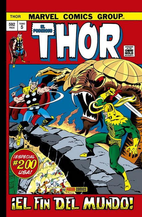 Marvel Gold. El Poderoso Thor 5. ¡El fin del mundo! | N0518-PAN31 | Stan Lee, John Buscema, Gerry Conway | Terra de Còmic - Tu tienda de cómics online especializada en cómics, manga y merchandising
