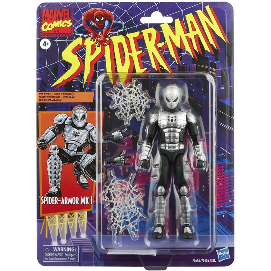 MARVEL LEGENDS SPIDER-MAN SERIES FIGURA SPIDER-ARMOR MK I | N0721-MERCH034 | Terra de Còmic - Tu tienda de cómics online especializada en cómics, manga y merchandising