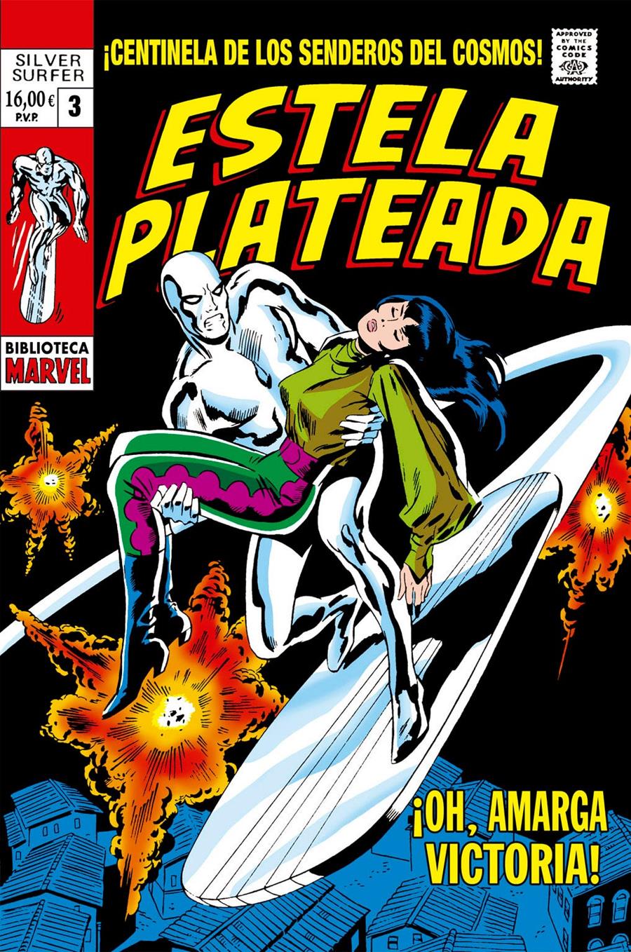 Biblioteca Marvel. Estela plateada 3 | N0626-PAN48 | John Buscema, Stan Lee | Terra de Còmic - Tu tienda de cómics online especializada en cómics, manga y merchandising