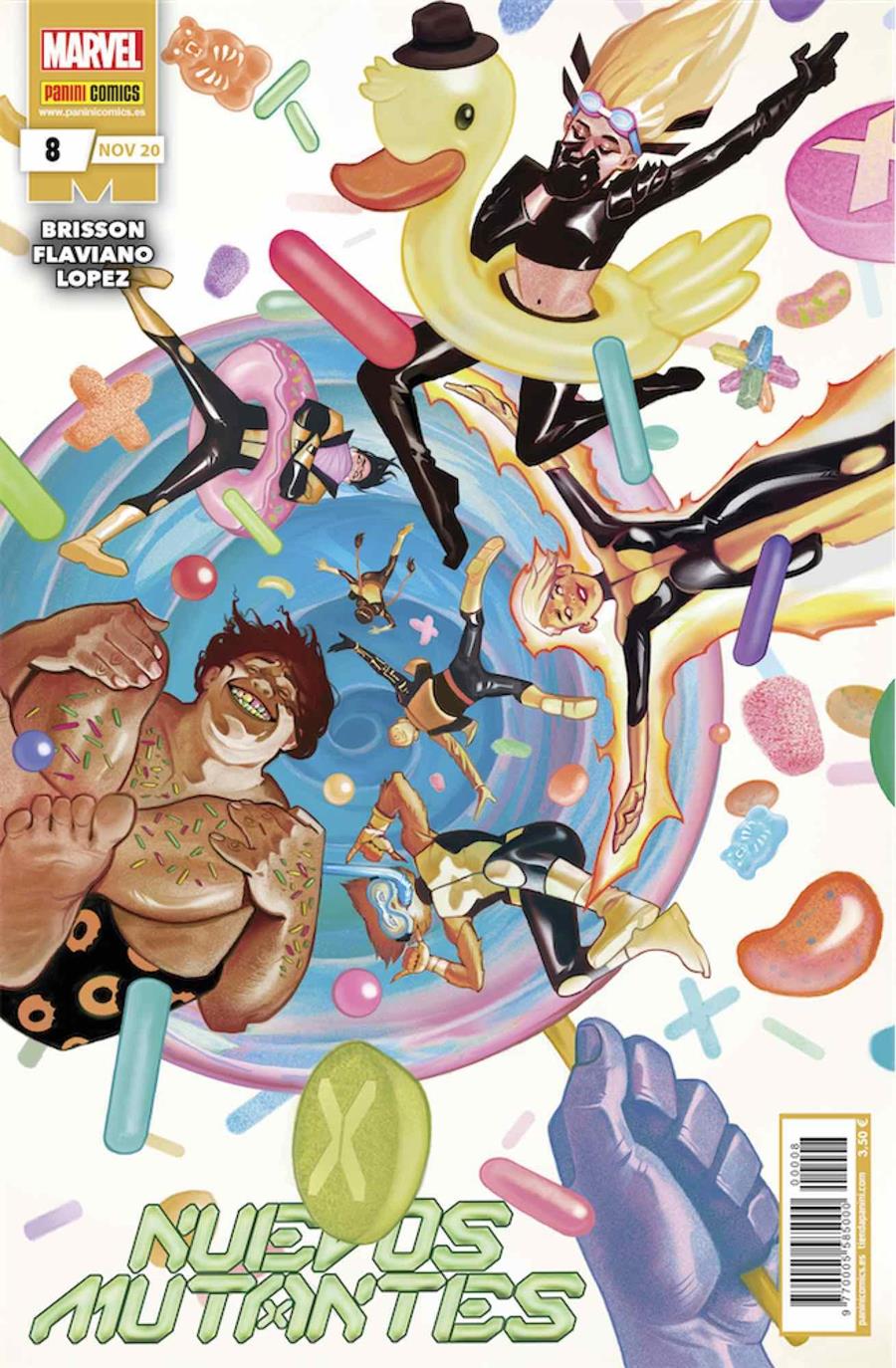 Nuevos Mutantes 8 | N1120-PAN57 | Marco Failla, Ed Brisson, Flaviano Armentaro | Terra de Còmic - Tu tienda de cómics online especializada en cómics, manga y merchandising