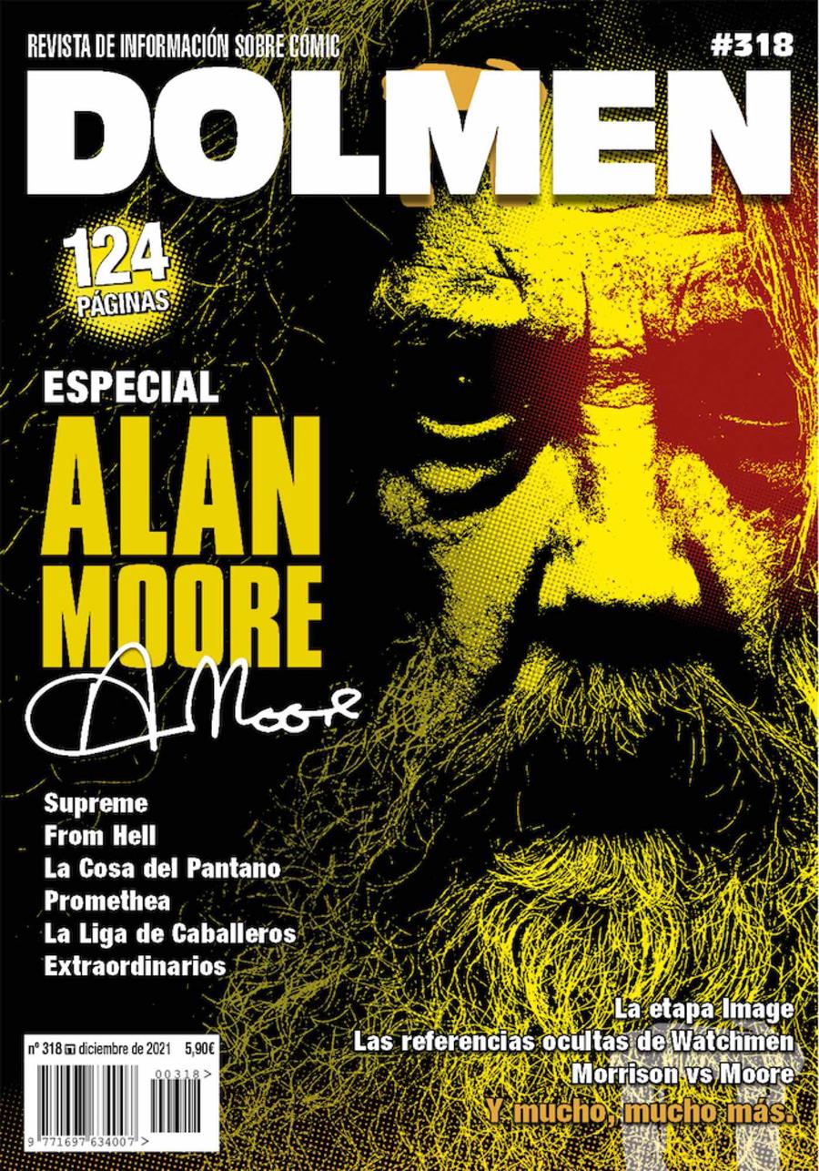 Dolmen 18. Especial Alan Moore | N1221-DOL08 | Varios Autores | Terra de Còmic - Tu tienda de cómics online especializada en cómics, manga y merchandising
