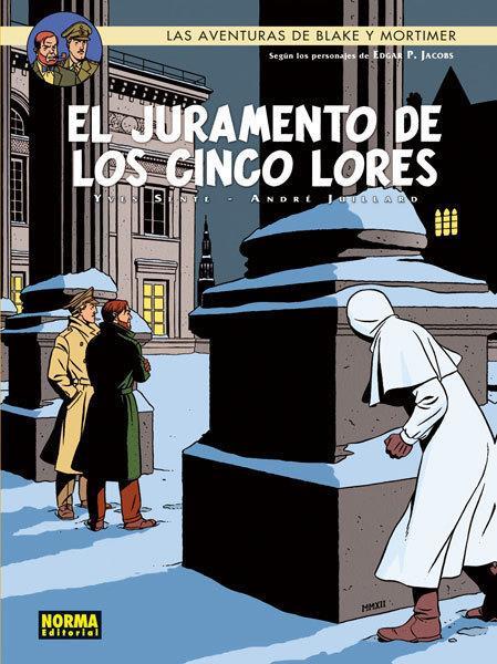 Blake & Mortimer 21. El juramento de los cinco Lores | N0813-NOR02 | Yves Sente Y Andre Julliard | Terra de Còmic - Tu tienda de cómics online especializada en cómics, manga y merchandising