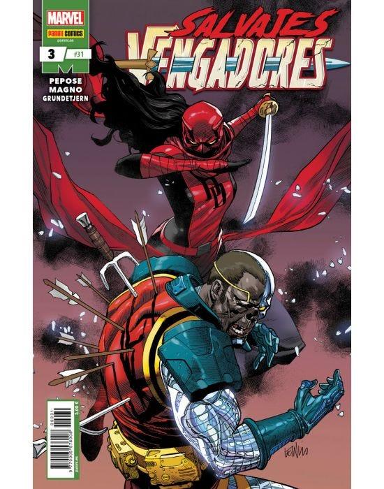 Salvajes Vengadores 3 | N1122-PAN59 | David Pepose, Carlos Magno | Terra de Còmic - Tu tienda de cómics online especializada en cómics, manga y merchandising