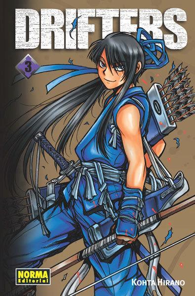 Drifters 3 | N0514-NORSC28 | Kohta Hirano | Terra de Còmic - Tu tienda de cómics online especializada en cómics, manga y merchandising