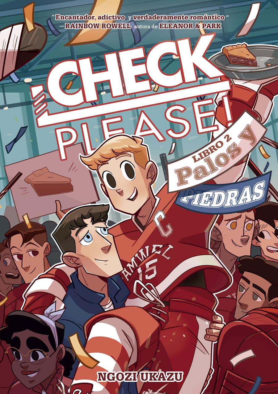 Check, please! 2. Palos y piedras | N0622-NOR30 | Ngozi Ukazu | Terra de Còmic - Tu tienda de cómics online especializada en cómics, manga y merchandising